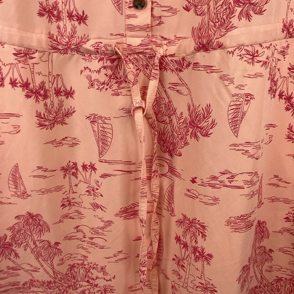 LANDS END SIZE XS 2 4 PEACH PINK DRESS VACATION BEACH ISLAND GUC - Picture 11 of 15